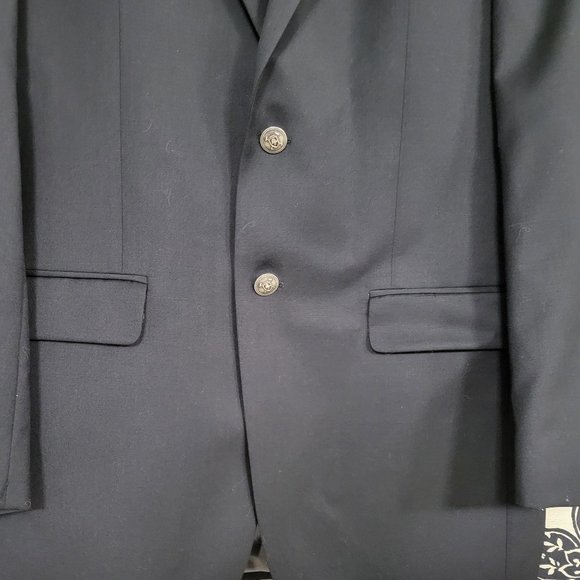 Lauren Ralph Lauren 100% wool black blazer Size 39L - Picture 8 of 12
